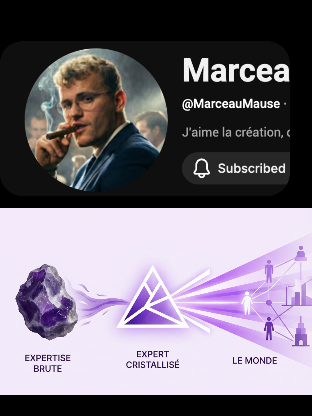 The moral: you're one crystallization away from becoming diamond